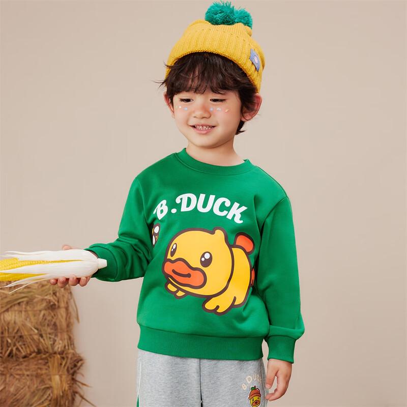 B.Duck Kids  Cartoon Pullover Sweatshirt 105