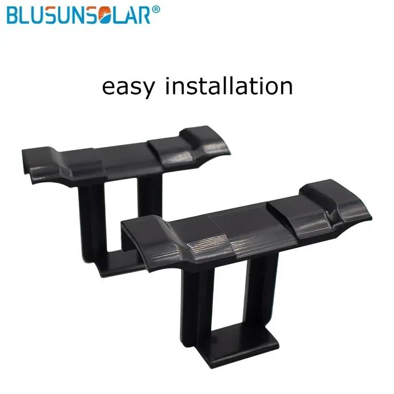 10Pcs Solar Panel Water Drainage Clips Photovoltaic Modules Cleaning Clips for Water Drain Solar Power Supplies 30/35/40/45mm 30mm