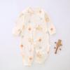 Newborn Pure Cotton Tagless Long Sleeve Romper - Unisex All-Season Bodysuit