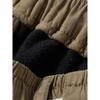 Winter Fleece-lined Thick Pants Men's Warm American vintage Casual Trousers Youth Fashion Loose Ankle-tied Overalls