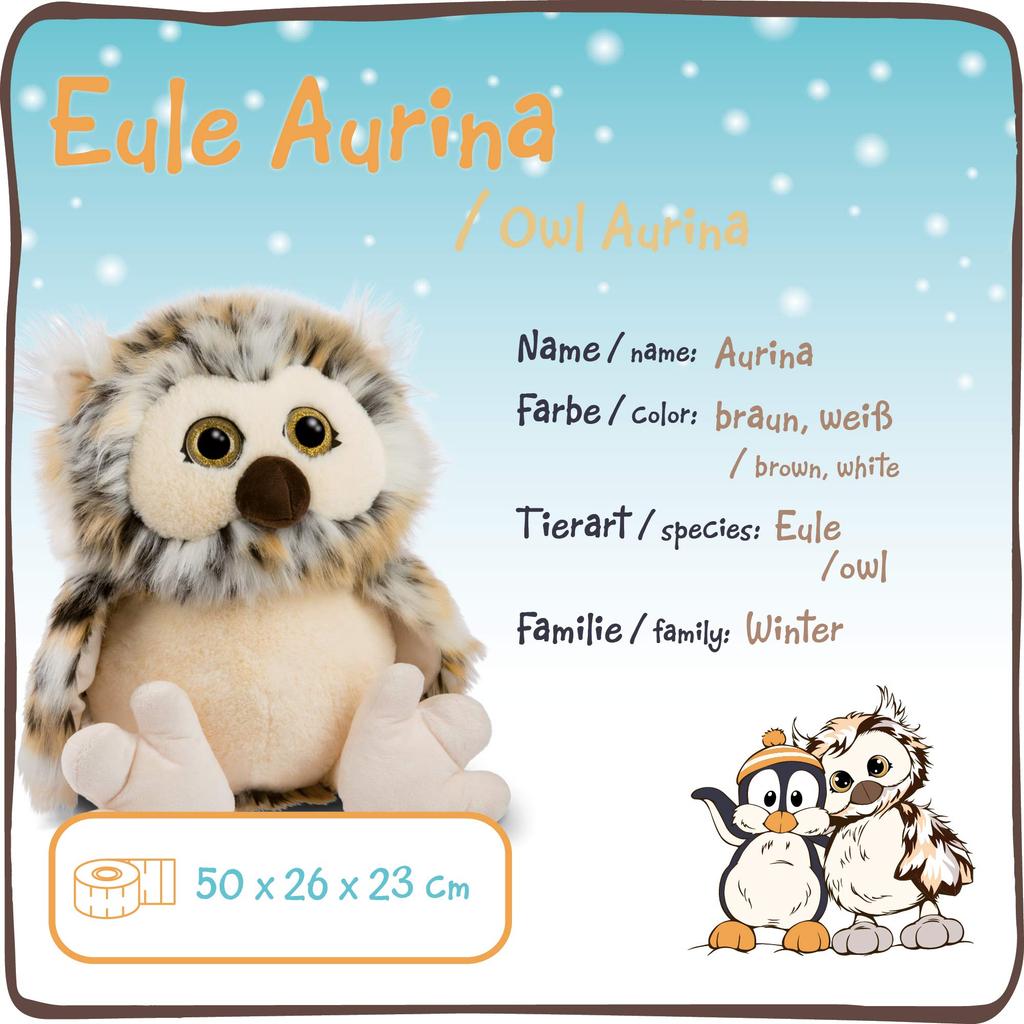 NICI Winter 20 Owl Lina Classic 30cm 3045732