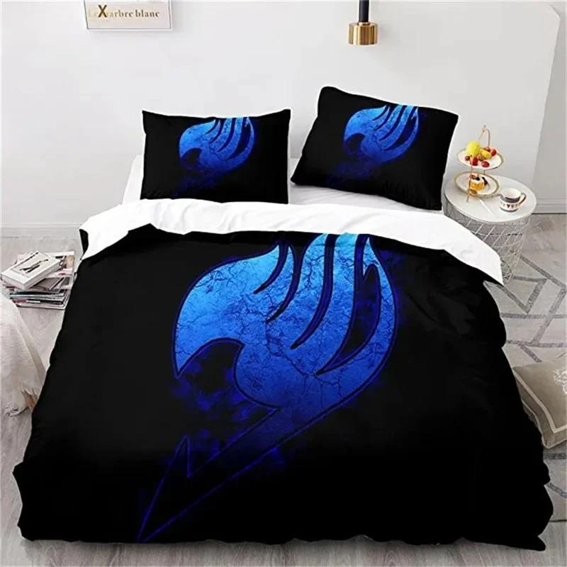 Riven Fairy Tail Icon All Season Duvet Cover Bedding Comforter Sets Soft Quilt Cover And Pillowcases Single Double Queen King