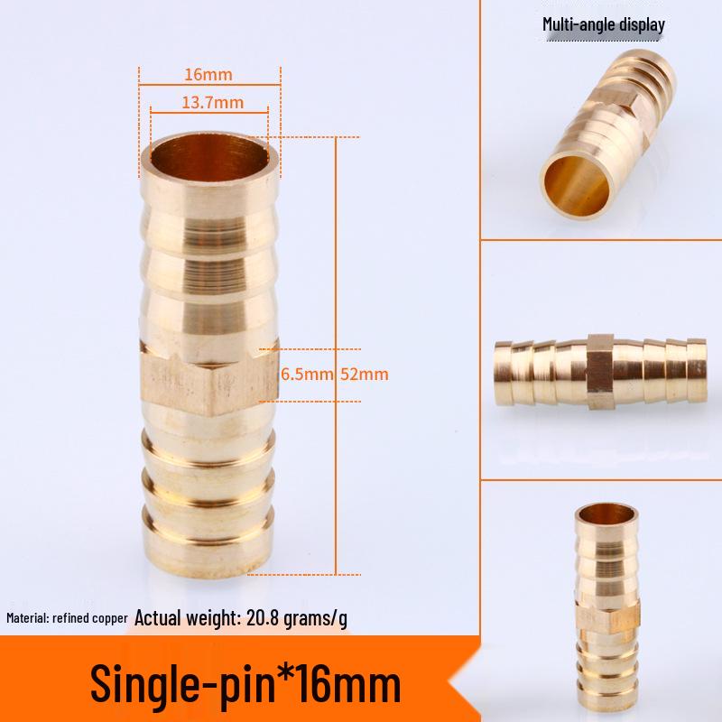 Miedziana Pagoda Trójnik Typu Y Dysza do Rury Gazu Ziemnego, Zielona Głowica, Dostępna w Rozmiarach 6/8/10/12.