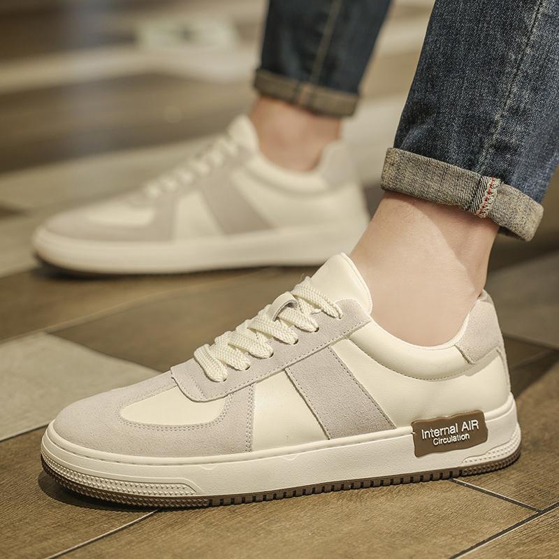 Новые кожаные модные повседневные туфли для мужчин — фото 5