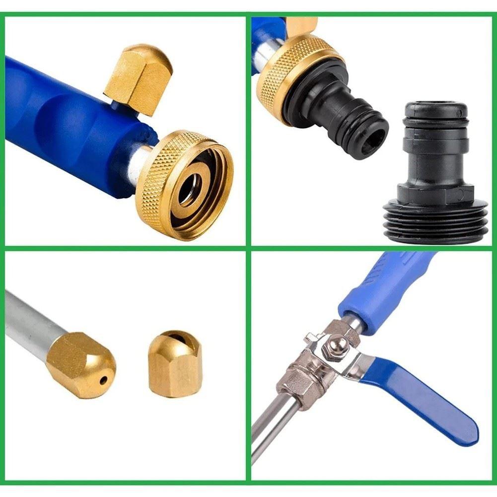 Universal Garden Hose Pressure Washer Attachment High Pressure Hose Nozzle