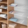 The Wardrobe Storage Layer Partition Does Not Require Nail Glue, Has Super Strong Load-bearing Capacity, and Is Easy To Install