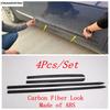 Car Side Door Body Molding Strip Anti-scratch Protector Cover Trim Fit For Tesla Model 3 2018 -  Chrome Exterior Accessories