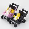 City Series Baby Pram DIY Building Block Various Open Room Furniture Toilet Appliances Model MOC Brick Gift Kid Toy For Children