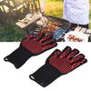 800 ℃ Heat Resistant Gloves Washable Insulation Fireproof Gloves for Outdoor BBQ Grilling
