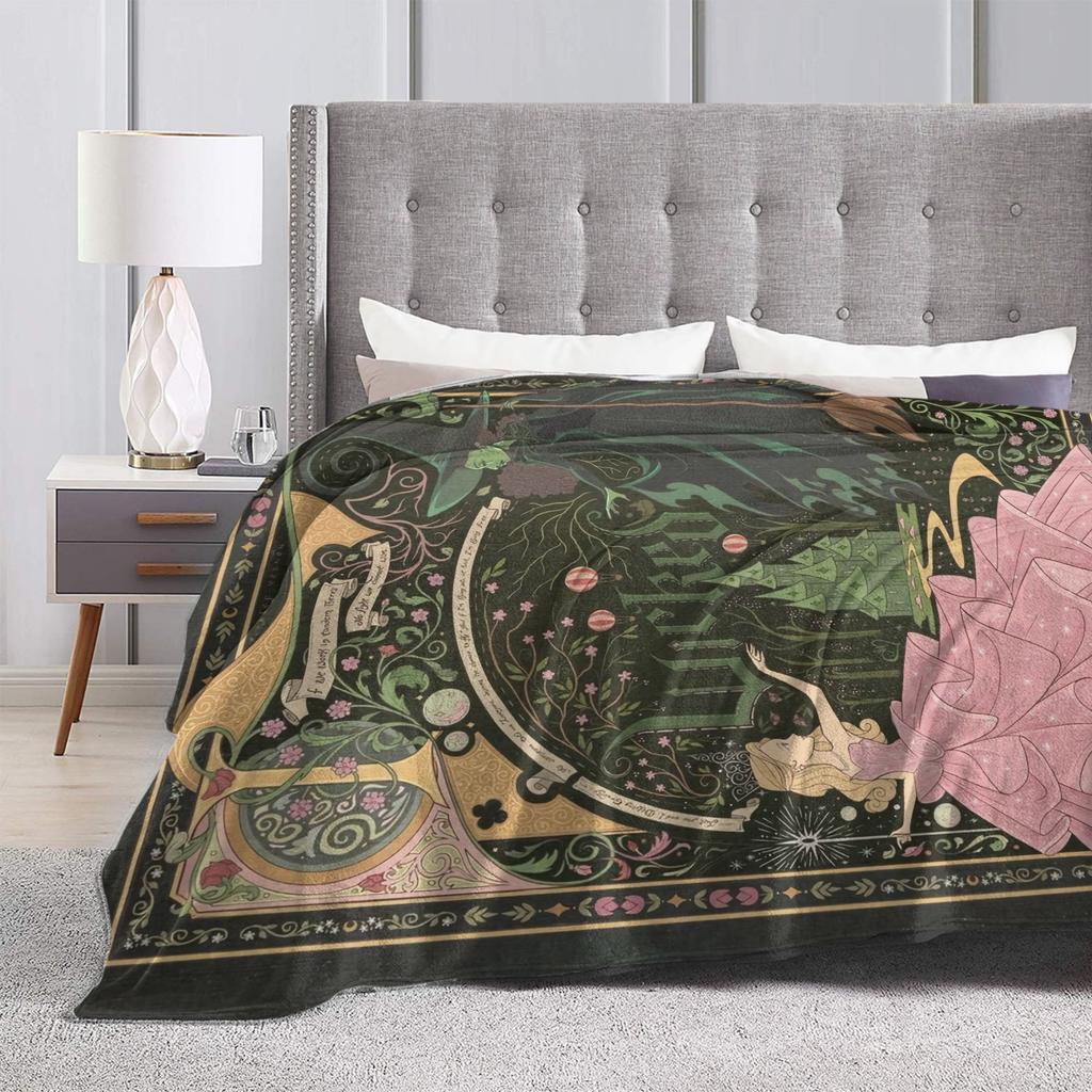 Warm Blankets Picnic Wicked 2 Musical Movie Glinda Poster (6) Throw Blanket  Flannel Bedspread For Bedroom Funny Sofa Bed Cover