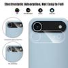 For iPhone 17 Air Camera Lens Protector Arc Edge Clear Tempered Glass Film