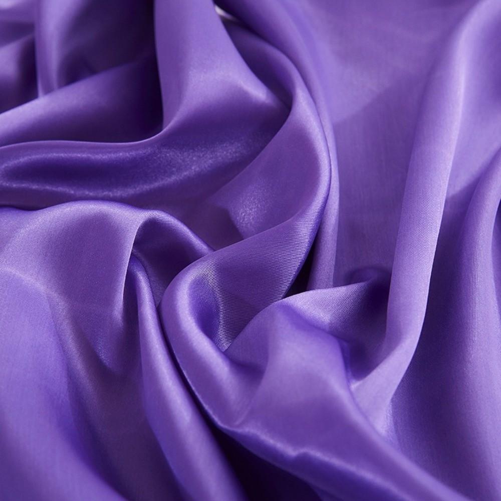 Candy Color Satin Cushion Cover Soft Solid Pillow Covers Imitated Silk Pillow Case for Sofa Chair