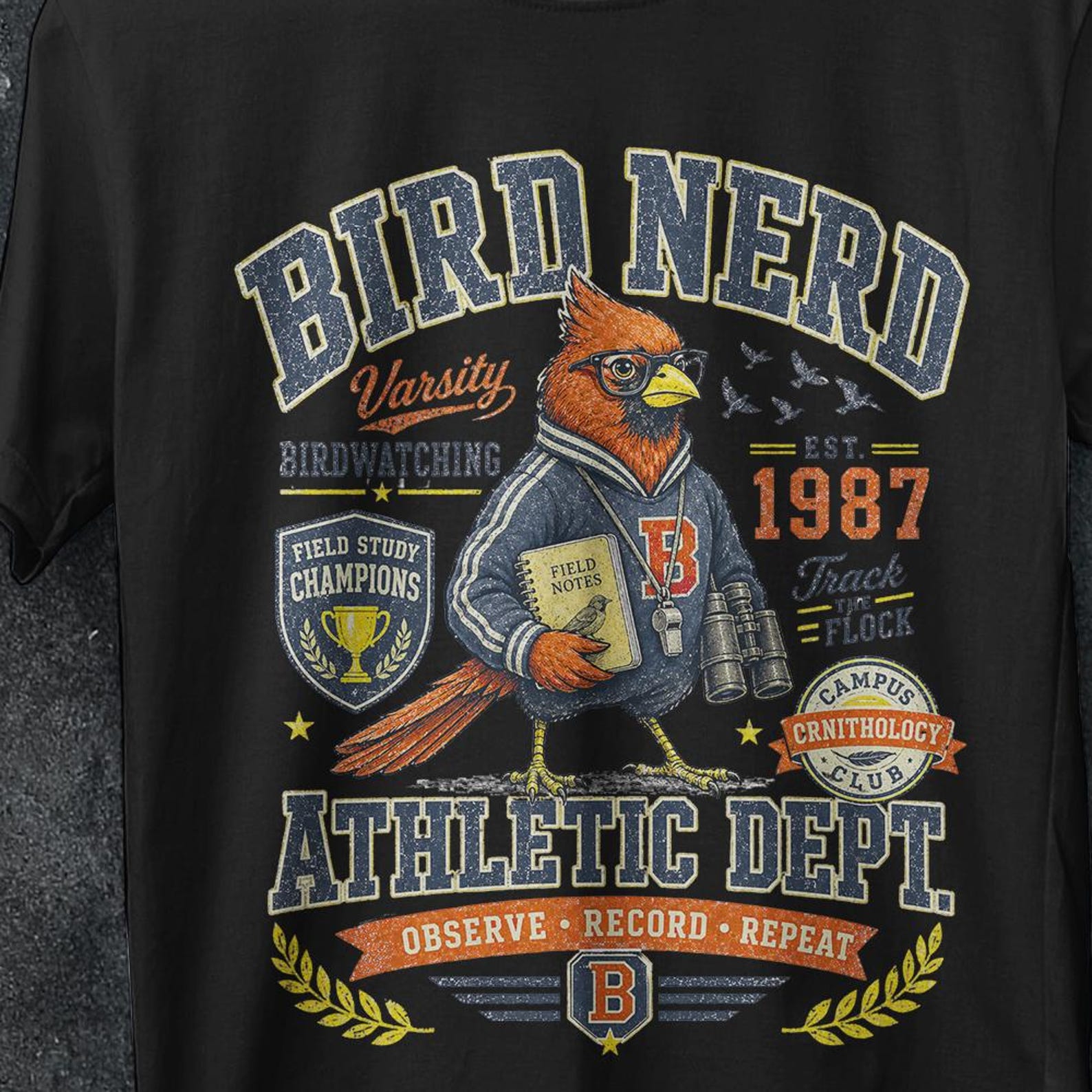 Bird Nerd shirt, Funny Bird Shirt, Bird Lover shirt, Nature, Backyard Bird shirt, Bird watching, nerd, bird watching gift, Nature Lover gift S