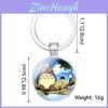 Adorable Totoro Keychain Cute Anime Design Perfect For Keys And Bags