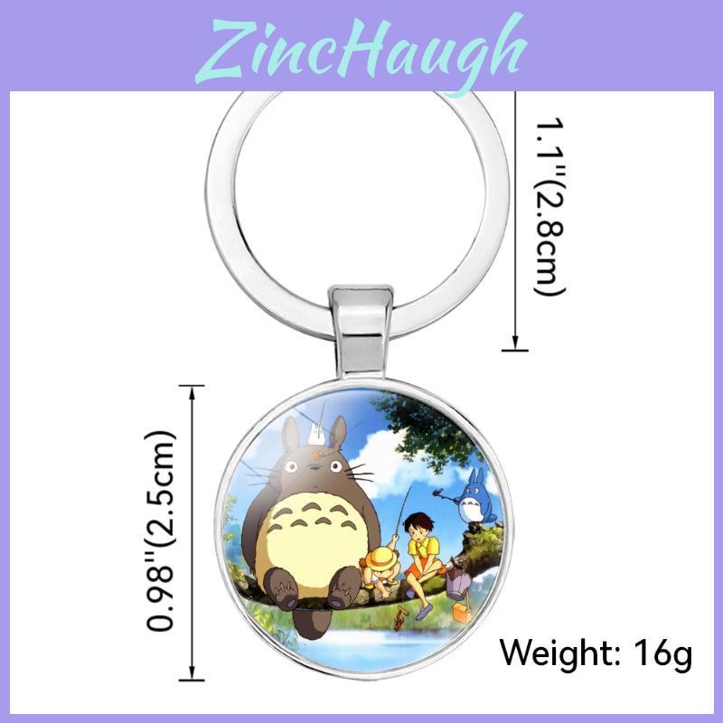Adorable Totoro Keychain Cute Anime Design Perfect For Keys And Bags
