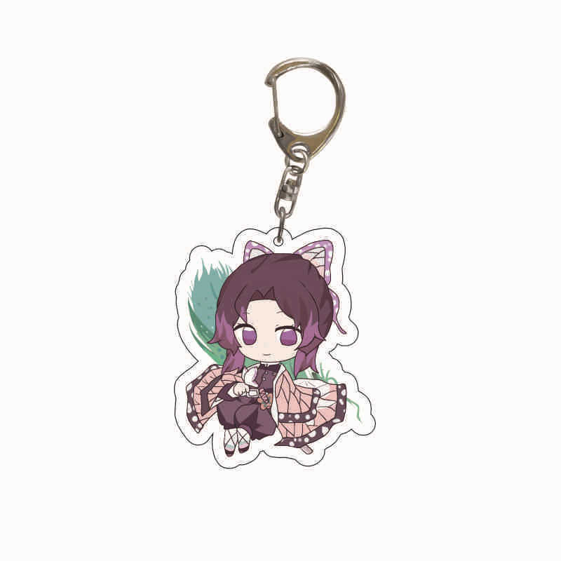 

Anime Food Acrylic Keychain Cute Transparent Pendant Accessories Merchandise Collectible Present For Fans Cosplay 55mm