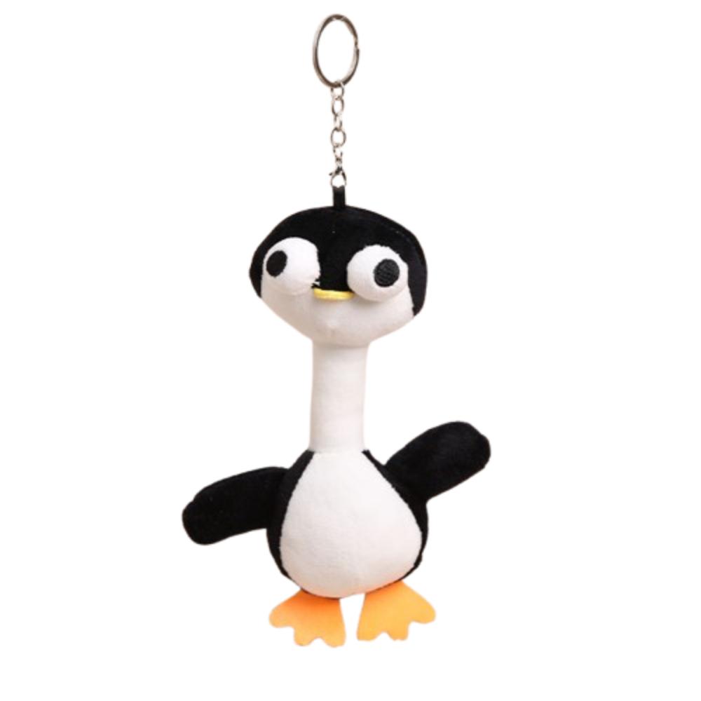 

Funny Design Giraffe Bag Pendant White Color Pink Pig Plush Pendant Bag Decoration Style J