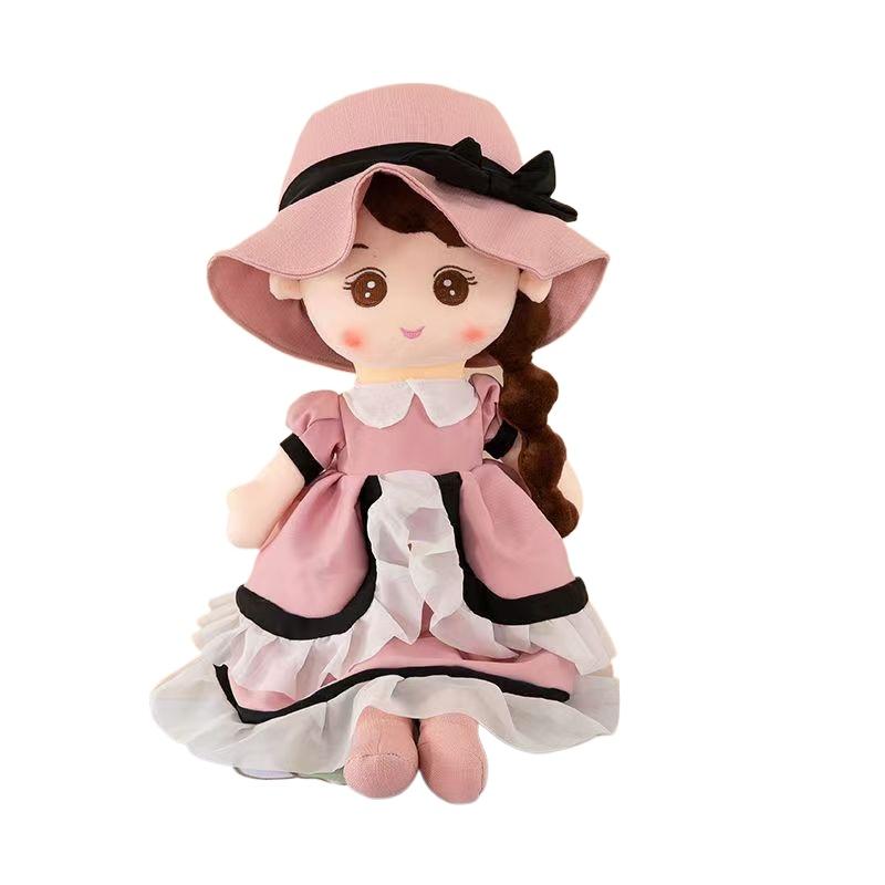 Kawaii Plush Girl Dolls Soft Stuffed Dolls Lovely Plush Toys Girl Toys Kids Birthday Valentine Gift