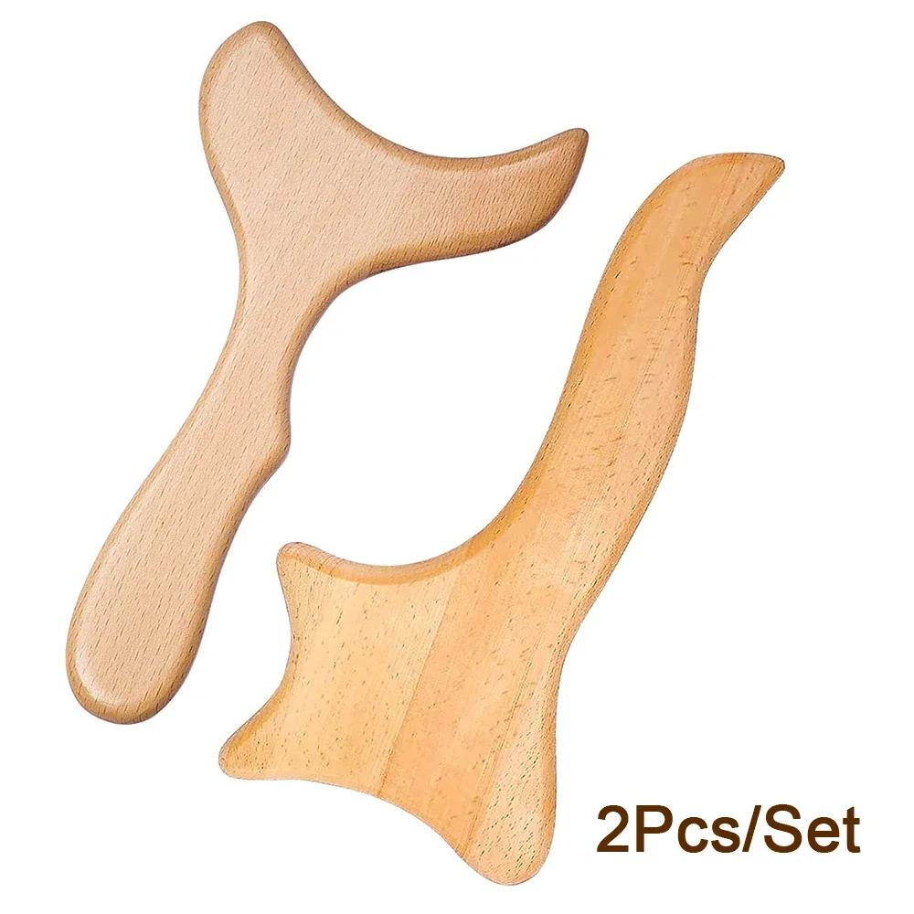 Wood Skin Scraping Therapy Complete Kit Maderotherapy Kit For Reductive Massage Professional Wood Massage Tool For Body Contour