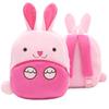 Cute 3D Cartoon Animal Plush Toddler Backpack, Soft Kids Kindergarten Schoolbag Travel Gift Bag for Boys & Girls