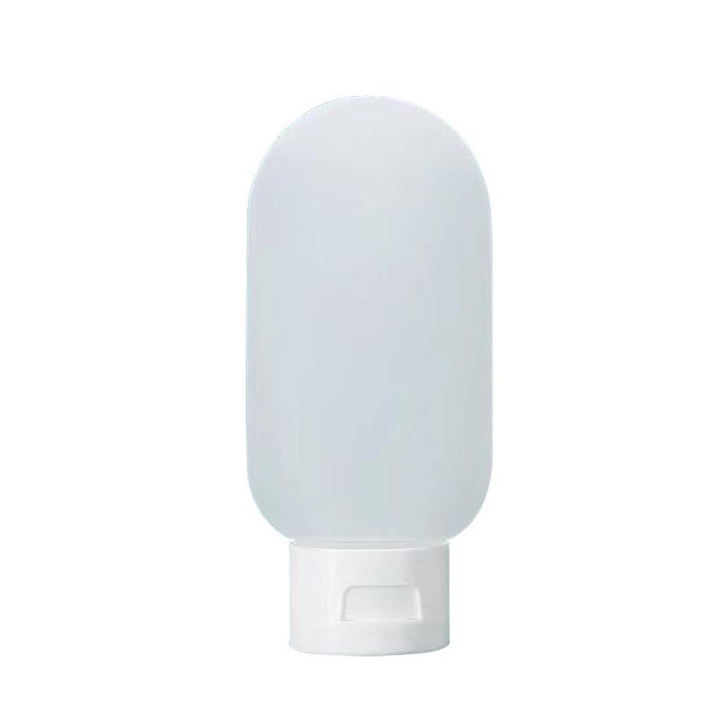 

Набор дорожных пластиковых бутылочек 60 мл с дозатором для геля для душа, шампуня и косметики в скандинавском стиле Single белый