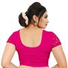 Women's Round Neck Stitched Blouse Indian Bollywood Readymade Ethnic Choli