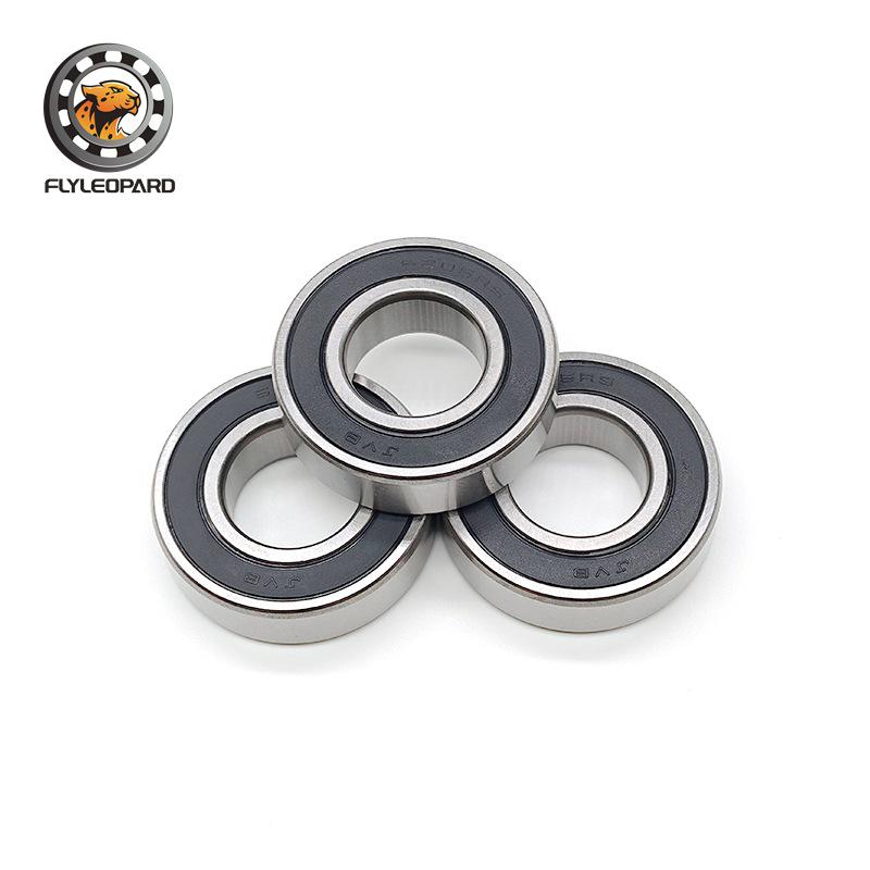 In-stock 6900 2RS Thin-walled Deep Groove Ball Bearing, 10x22x6, High-speed Motor Bearing with Blue Rubber Seal.