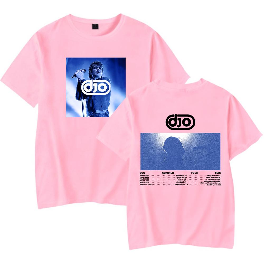 

DJO TOUR 2026 Merch Tshirt 2026 tour Merch Cool Print Tops for Unisex and Women Streetwear 4XL