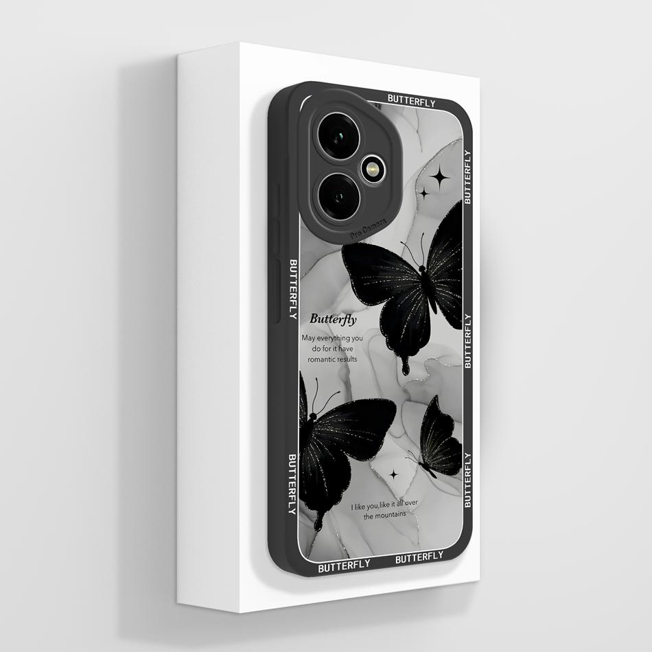 For Honor 400 Pro 5G Case Cute Healing Patterns High Quality Phone Cover For Honor400Pro Soft Liquid Silicone Lightweight Funda