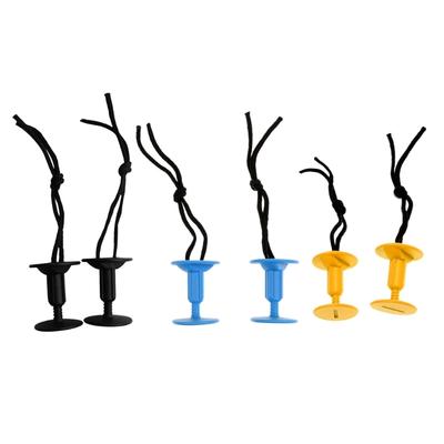 Surfboard Leash Plugs & String Surfboard Leash Leg Rope Plug With Cord, Surfboard Leash Rope Plug with Detachable Slots