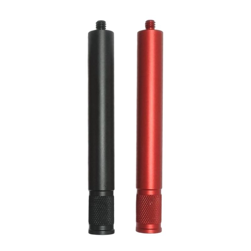 1/4-20 Tripods Thread Extension Rod, Aluminum Alloy Male To Female Mount Adapter for Camera Rig Clearance,4.65Inch