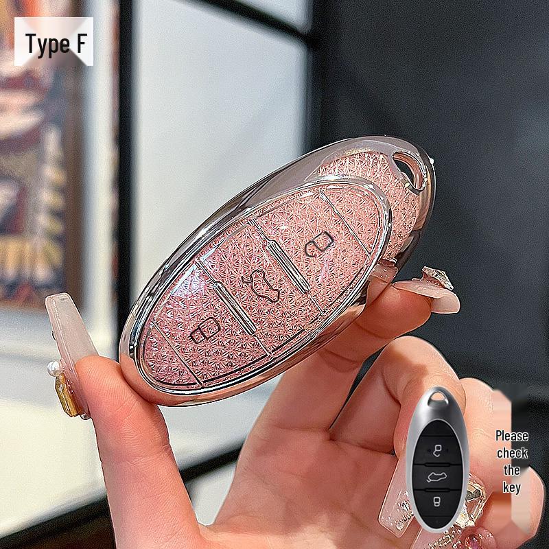 

Creative Buckle Car Key Case for FAW Bestune T77/T99/B70/T55/T33 - Full Wrap for Men and Women