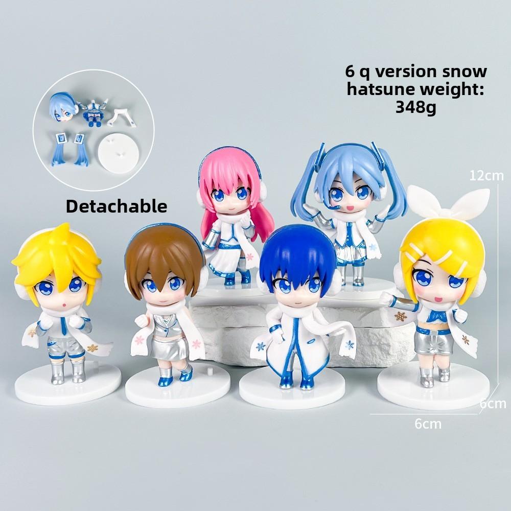 Hatsune Miku Cat Style Falling Posture Anime Fairy Tale Theme Model For Kids And Fans