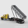 Toy Car MOC-84964 Dump Truck Trailer Small Particle Model Building Block Toy Ornaments Set