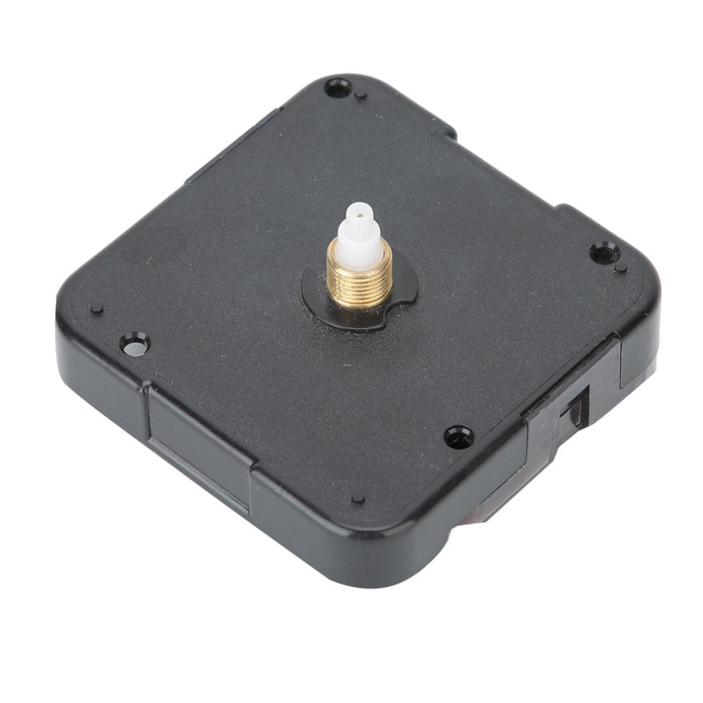 Quiet Plastic Clock Movement Black Axle 13MM Clock Replacement Parts Clock Mechanism Clock Repair