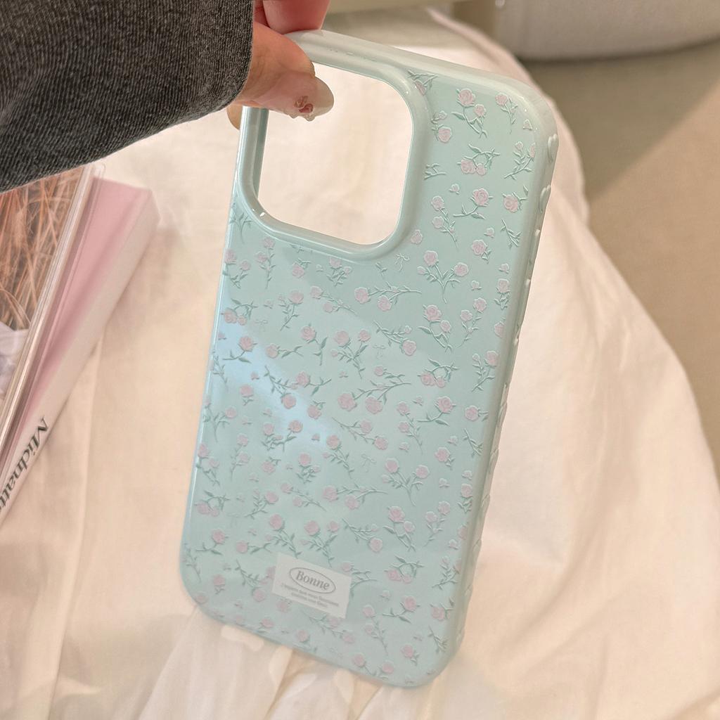 Rose Apple 16 Mobile Phone Case IPhone17 Suitable for 1215promax All Inclusive 13 Small Fresh Temperament