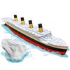 Realistic Split In Half Titanic Bath Toy and Pool Toy, Titanic Topper, Historically Accurate Breakable Titanic Boat