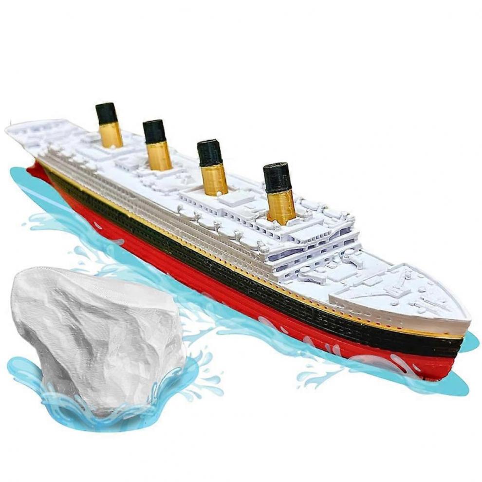 Realistic Split In Half Titanic Bath Toy and Pool Toy, Titanic Topper, Historically Accurate Breakable Titanic Boat