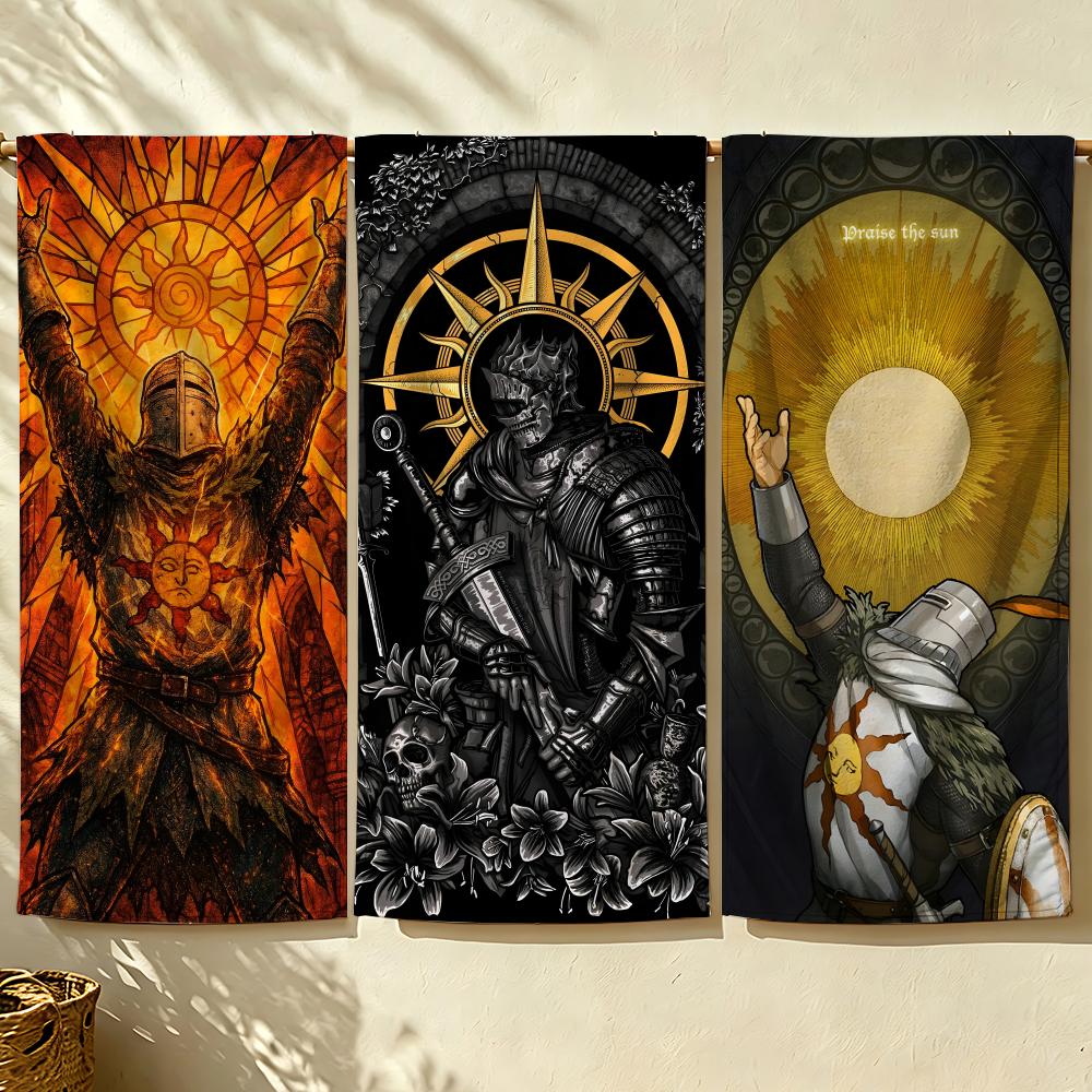 Game D-Dark S-Souls Towel Beach Towel, Quick Drying Absorbent Bath Towel For Swim,Gym,Camping,Outdoor Hot