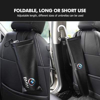 BAGZ5 2026 Car Sticker Car Umbrella Storage Bag Holder Waterproof Seat Back Tidying For G01 G02 F15 F16 G05 G06 G07 F07 G30 F40 F4
