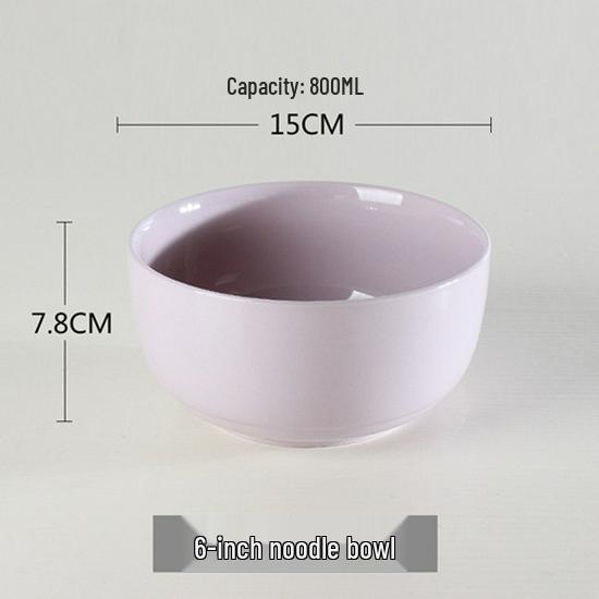 Japanese Ceramic Noodle & Soup Bowl - Large, Korean Style, Ideal for Couples & Students, Perfect Home Tableware.
