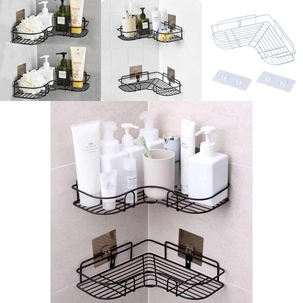 Langlebige, nicht perforierte Eckablage, Toilettenständer mit elegantem nordischem Design