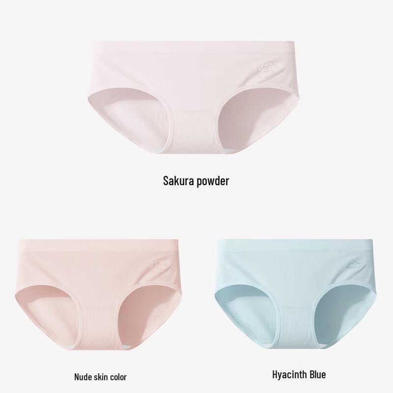 

Women s Seamless 50s Cotton Mid-Waist Briefs - 3 Pack