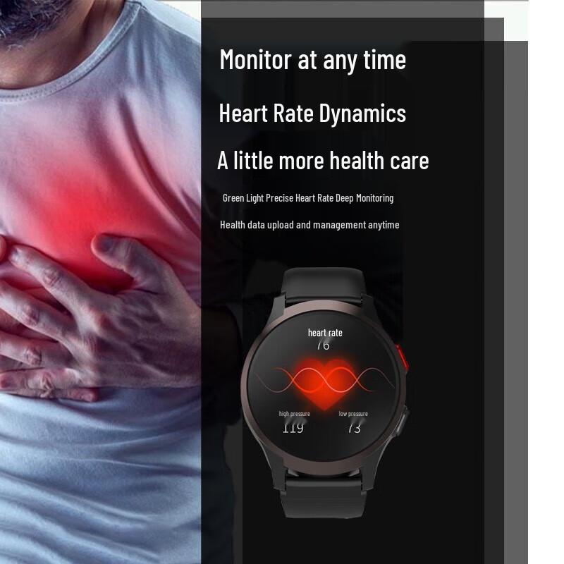 AGEFIT Smart Health Watch for Seniors with SOS and Multi-Monitoring (CN version)