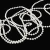 5M/Lot Mini Imitation Pearl Beads Chain 4/5/6mm Garland Pearl Beads For Wedding Party Decor Bridal Bouquet Chandelier DIY TMZ