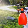 1pc Orange Hand Pressure Trigger Adjustable Copper Nozzle Head Manual Air Pump Spray Bottle - DD