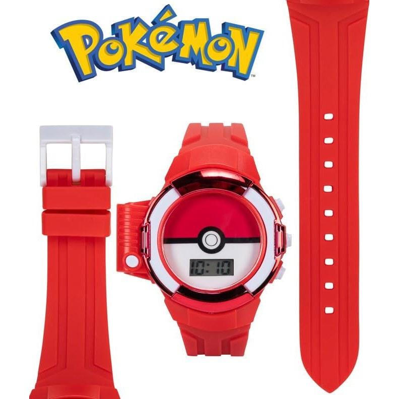 Accutime Corp. Wristwatch Pokemon Digital Quartz Watch POK4281AZ Red