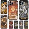 Gothic Witch Witchcraft For Realme GT6 GT7 Pro 15 10 11 12 13 14 Pro Plus C71 C75 C65 C55 C63 C61 C53 C67 C35 Case