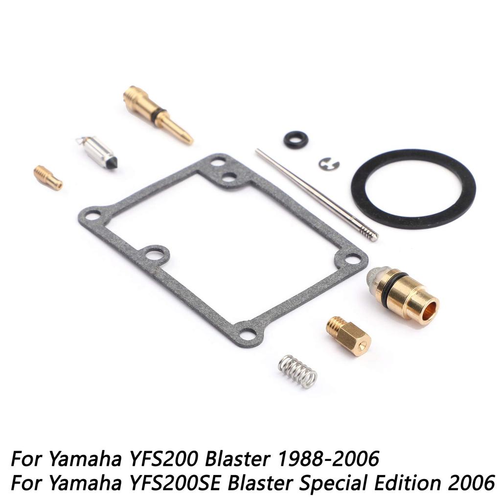 Bruce & Shark Yamaha YFS 200 Blaster Blaster 200 YFS200 1988-2006 Carburetor Repair Carburetor Repair Kit