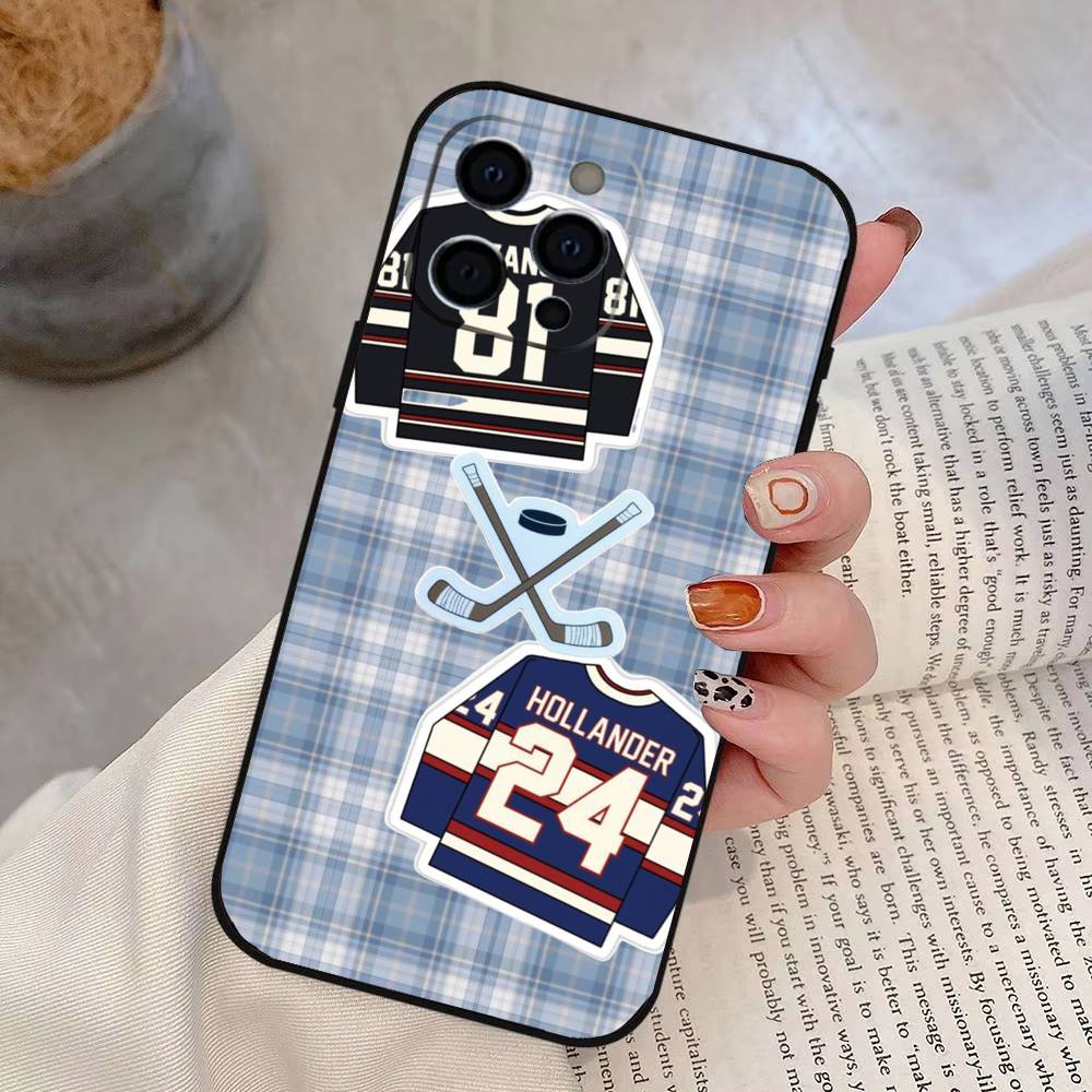 

Ice hockey H-Heated R-Rivalry Phone Case For iPhone 17,16,15,14,13,12,11 Plus,Pro Max,XS,Soft Silicone Black Cover iPhone13